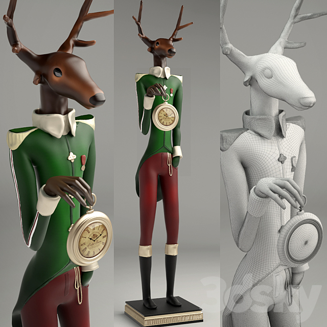 “Mr. Deer” KARE 3DSMax File - thumbnail 1