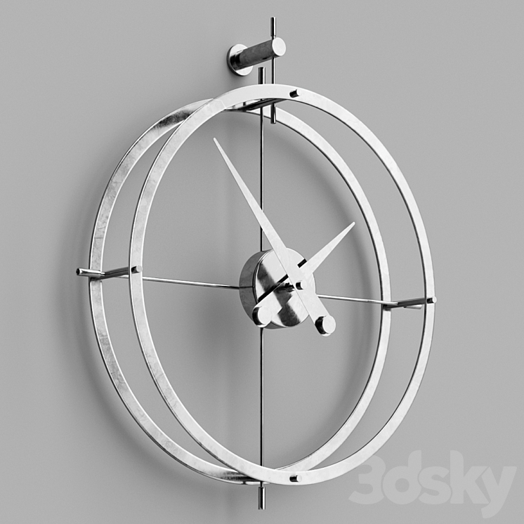 NOMON 2 PUNTOS Wallclock 3DS Max - thumbnail 1