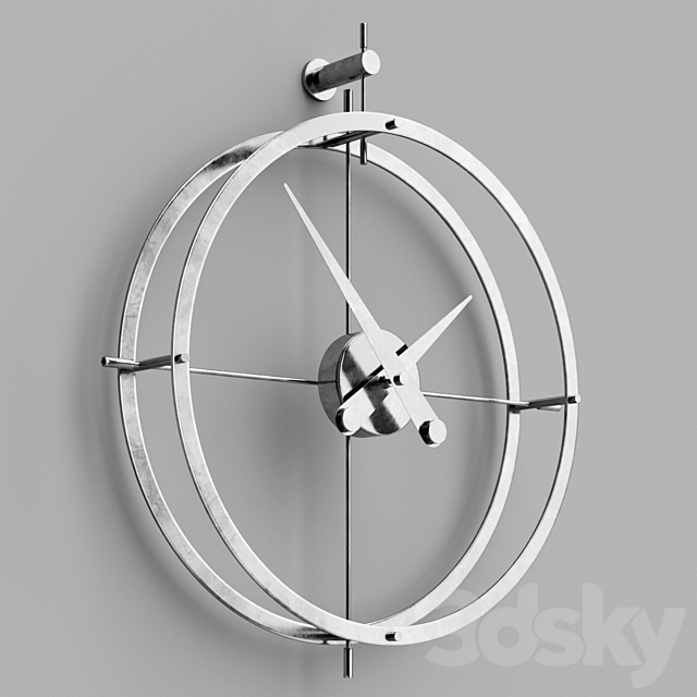 NOMON 2 PUNTOS Wallclock 3DSMax File - thumbnail 1