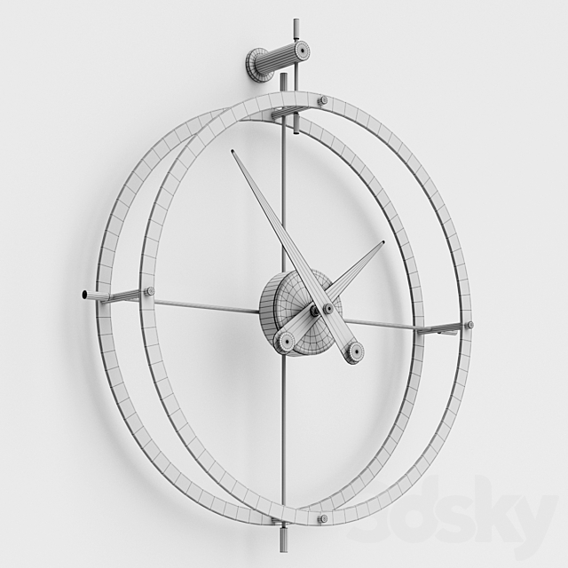 NOMON 2 PUNTOS Wallclock 3DSMax File - thumbnail 3