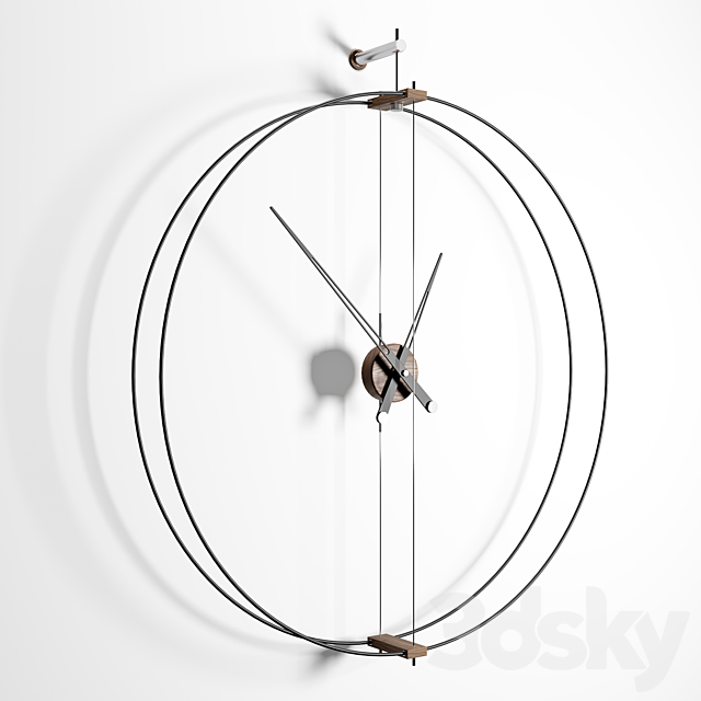 Nomon Clocks Set 1 3DSMax File - thumbnail 2