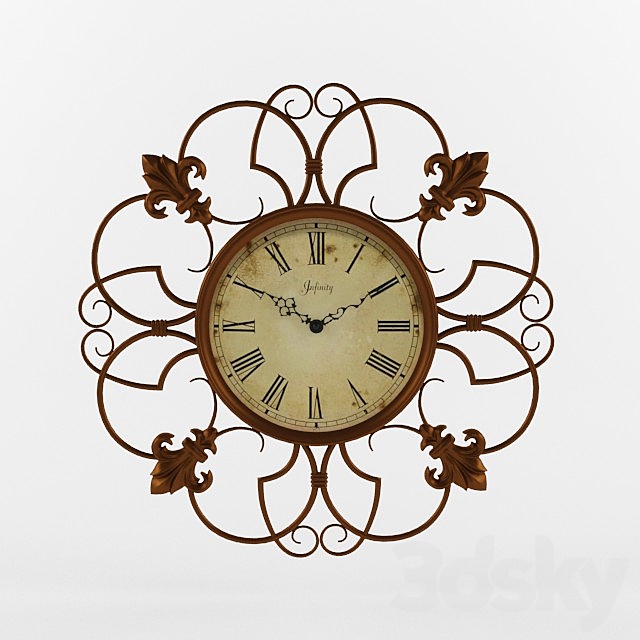 Province Wall Clock 3DSMax File - thumbnail 1