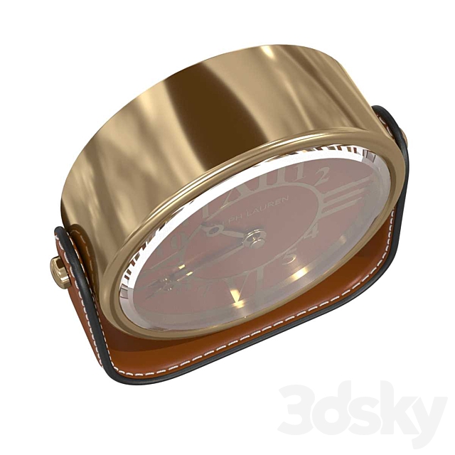 Ralph Lauren Home Brennan Clock 3DS Max Model - thumbnail 4