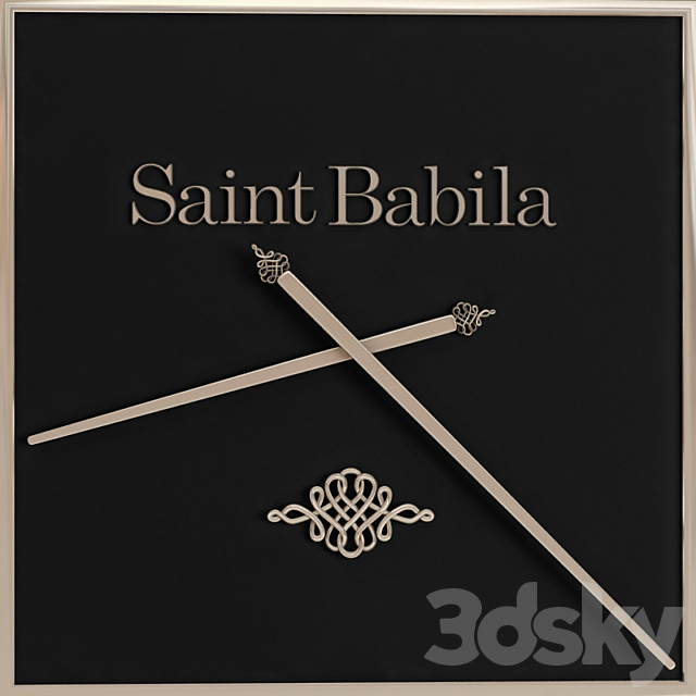 Saint Babila Diamond 3DSMax File - thumbnail 2