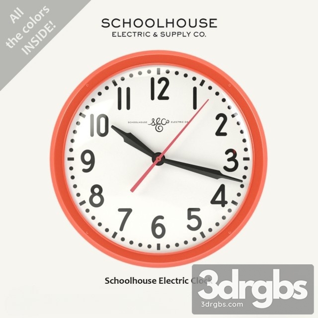 SH Clock 3dsmax Download - thumbnail 1