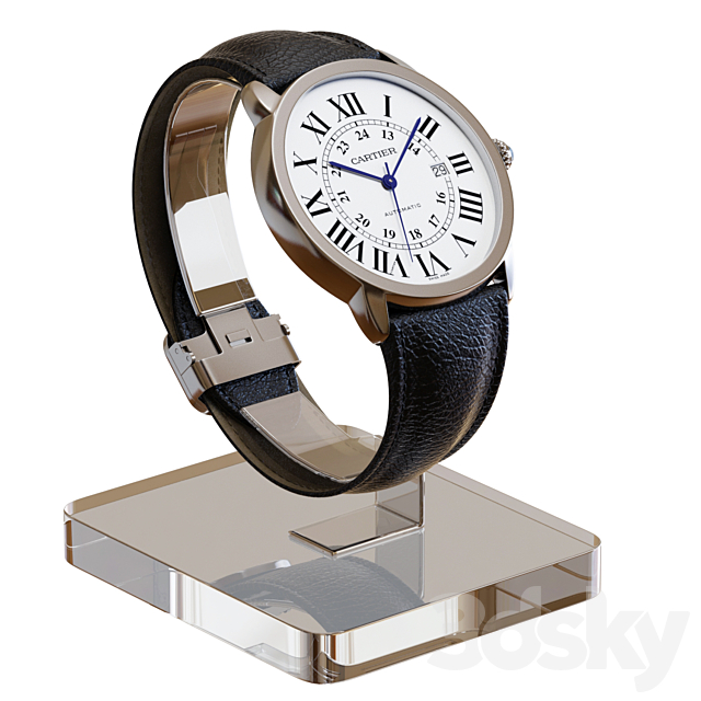 Store Display _ Cartier _ Wristwatch Ronde 01 3DSMax File - thumbnail 1