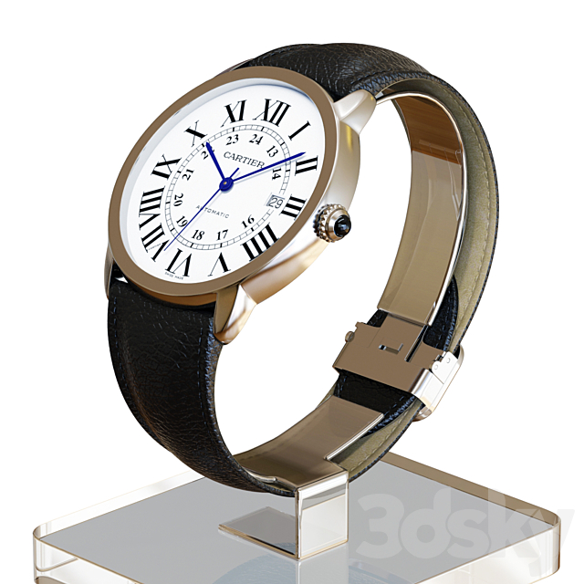 Store Display _ Cartier _ Wristwatch Ronde 01 3DSMax File - thumbnail 2