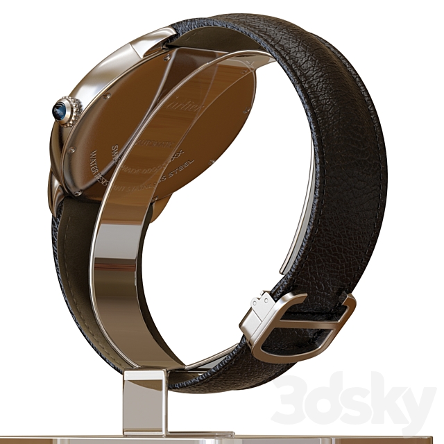 Store Display _ Cartier _ Wristwatch Ronde 01 3DSMax File - thumbnail 4