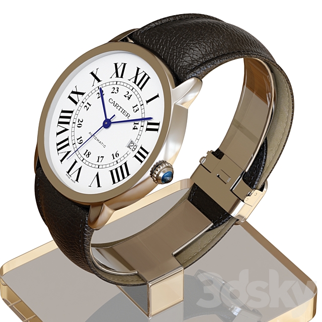 Store Display _ Cartier _ Wristwatch Ronde 01 3DSMax File - thumbnail 5