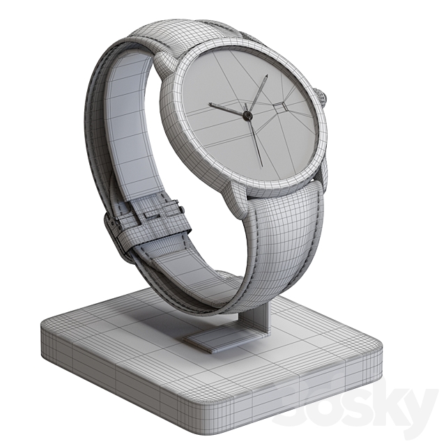 Store Display _ Cartier _ Wristwatch Ronde 01 3DSMax File - thumbnail 6