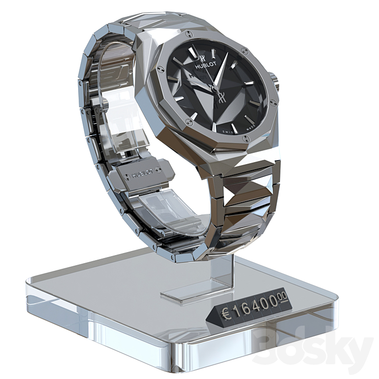 Store Display \/ Hublot \/ Orlinski Bracelet Titanium 3DS Max - thumbnail 1