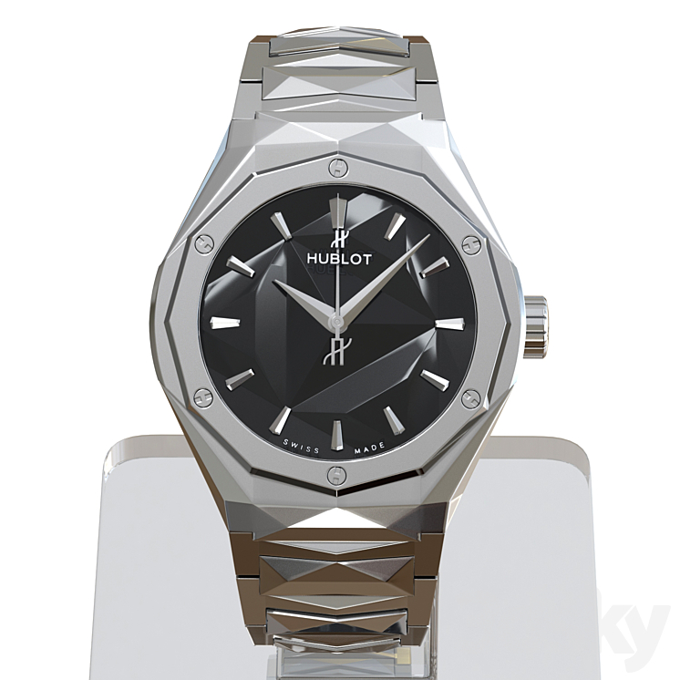 Store Display \/ Hublot \/ Orlinski Bracelet Titanium 3DS Max - thumbnail 2