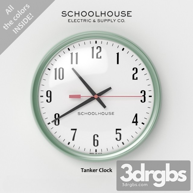 Tanker Clock 3dsmax Download - thumbnail 1