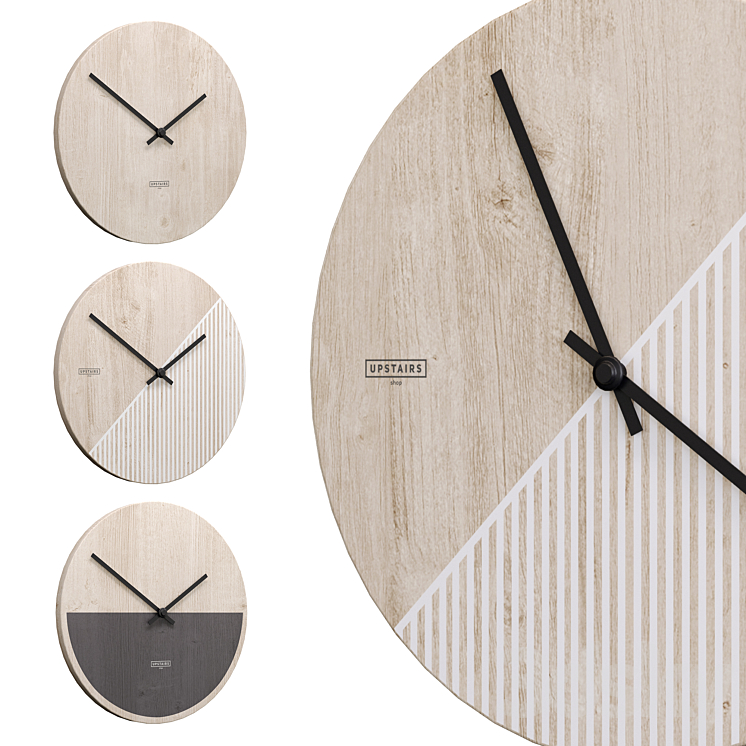 Upstairs wall clock 3DS Max - thumbnail 1