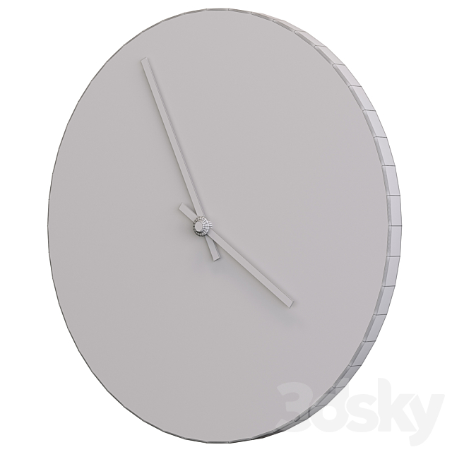 Upstairs wall clock 3DSMax File - thumbnail 4