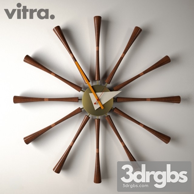 Vitra Clock 3dsmax Download - thumbnail 1