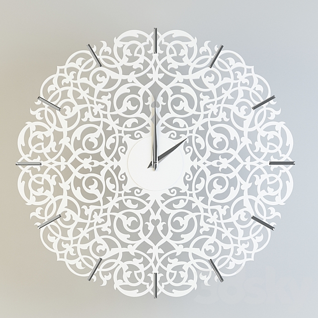 Wall Clock 3DSMax File - thumbnail 1