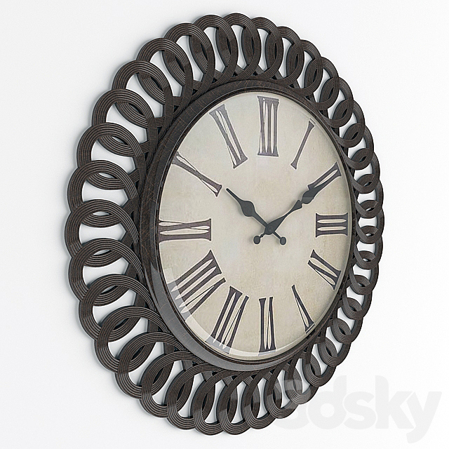 WALL CLOCK 3DSMax File - thumbnail 1