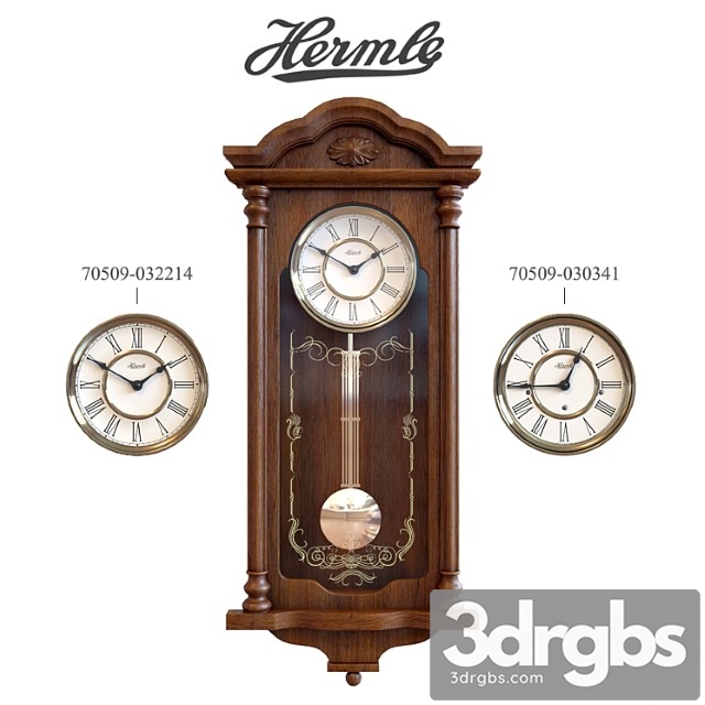 Wall clock hermle - thumbnail 1