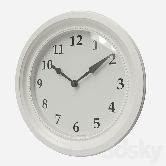 Wall Clock IKEA SENDRUM 3DSMax File - thumbnail 1