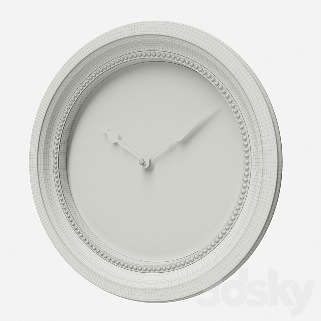 Wall Clock IKEA SENDRUM 3DSMax File - thumbnail 3