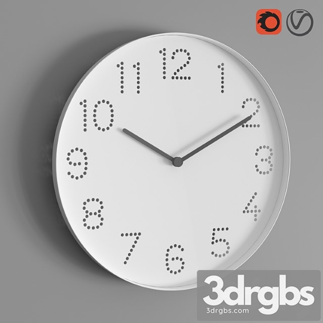 Wall clock ikea tromma tromma - thumbnail 1