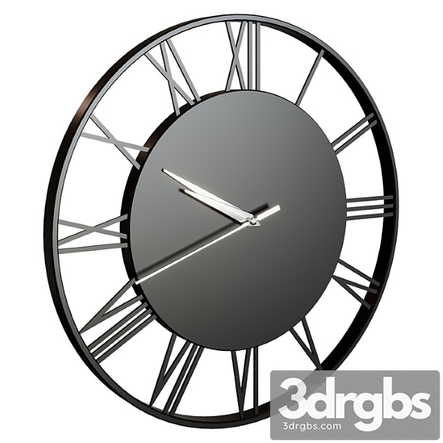 Wall clock manigault clock - thumbnail 1