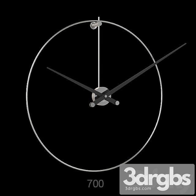 Wall clock nomon new anda. 3dsmax Download - thumbnail 1