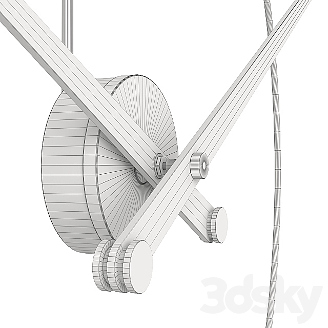 Wall clock Nomon New anda. 3DSMax File - thumbnail 3