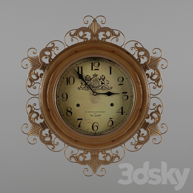 Wall clocks 3DSMax File - thumbnail 1