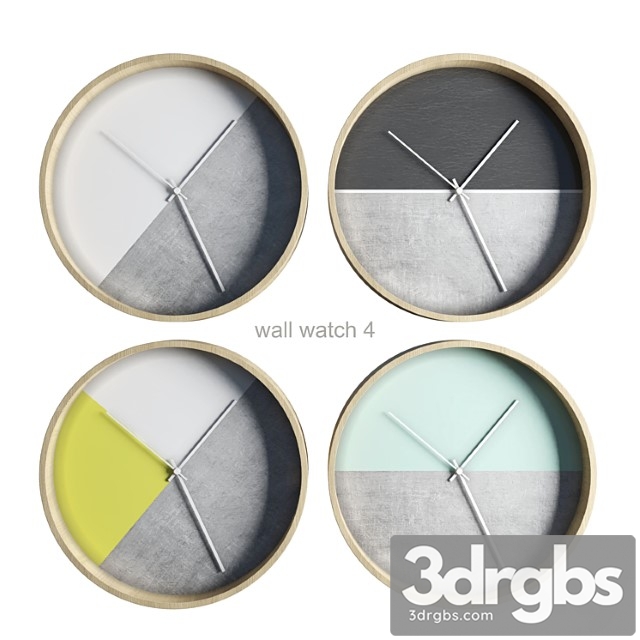 Wall watch 4 3dsmax Download - thumbnail 1