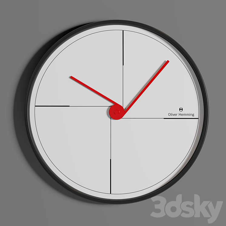 WallClock Collection 3DS Max - thumbnail 2