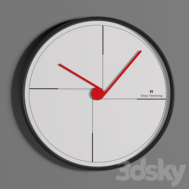 WallClock Collection 3DSMax File - thumbnail 2