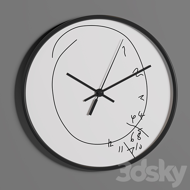 WallClock Collection 3DSMax File - thumbnail 3