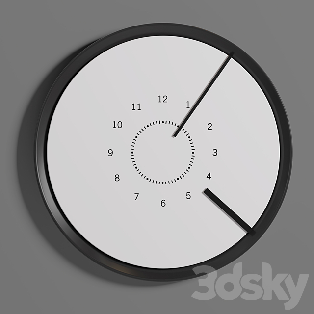 WallClock Collection 3DSMax File - thumbnail 4