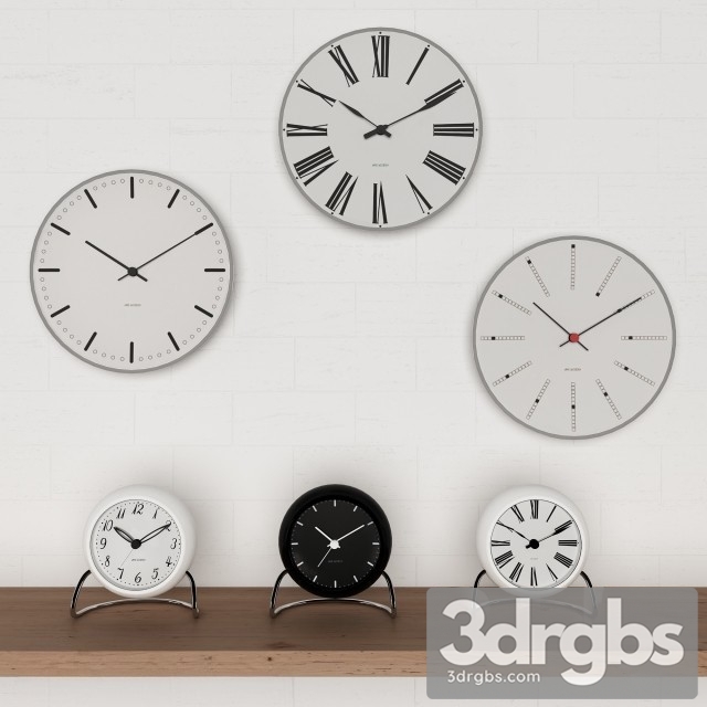 Watches Arne Jacobsen 3dsmax Download - thumbnail 1