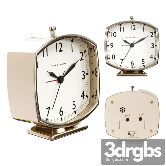 Zara Home The Vintage Style Watches 3dsmax Download - thumbnail 1