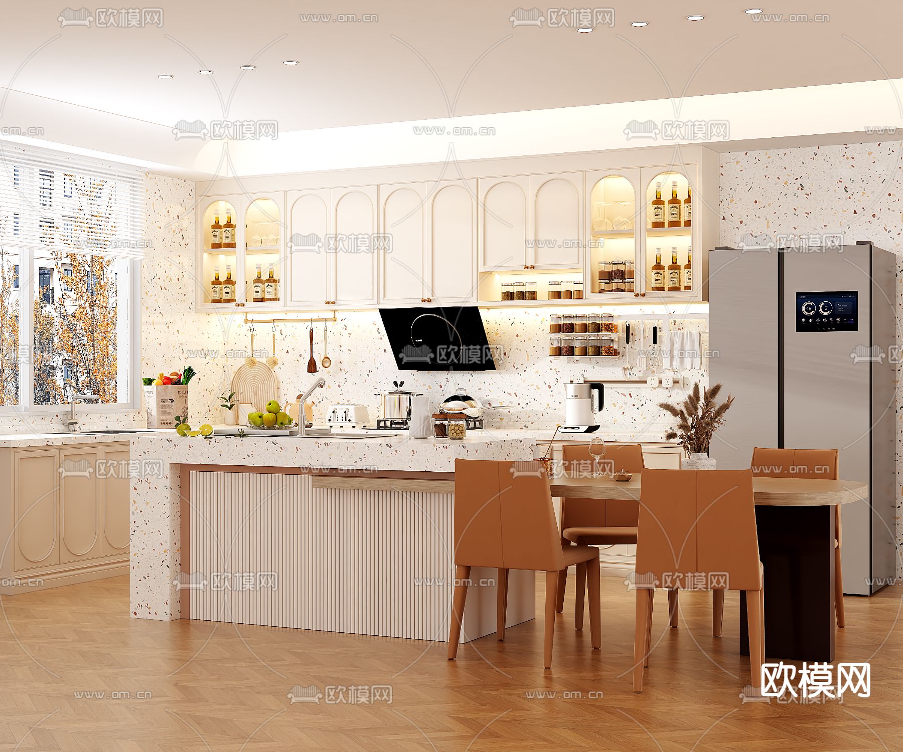 DINING ROOM SETS – VRAY / CORONA – 3D MODEL – 1420 - thumbnail 1