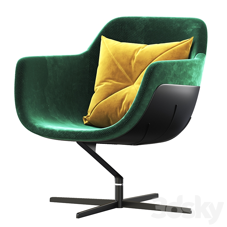 277 Auckland Armchair 277 Auckland Armchair 3DS Max Model - thumbnail 1