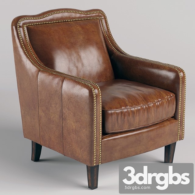 973 Club Chair 3dsmax Download - thumbnail 1