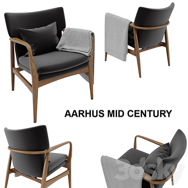 Aarhus Mid Century by Rose & Grey 3DSMax File - thumbnail 1