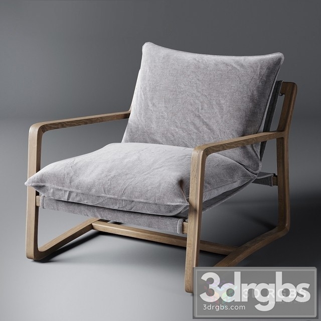 Abbott Ace Armchair 3dsmax Download - thumbnail 1