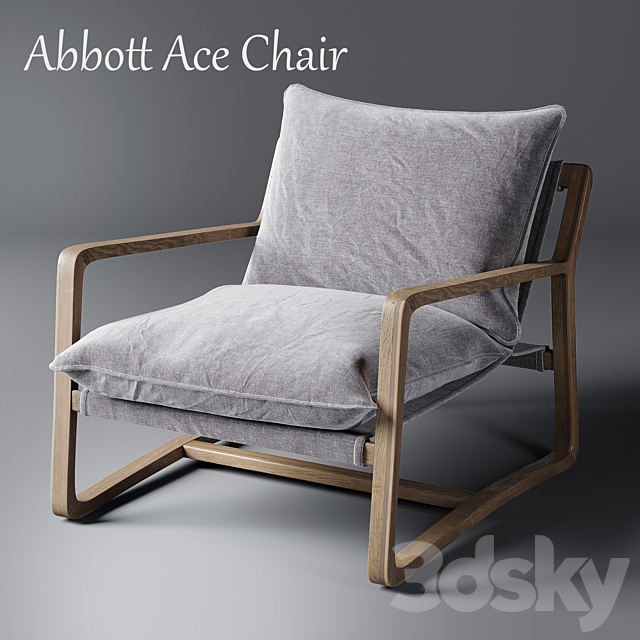 Abbott Ace Chair 3DSMax File - thumbnail 1