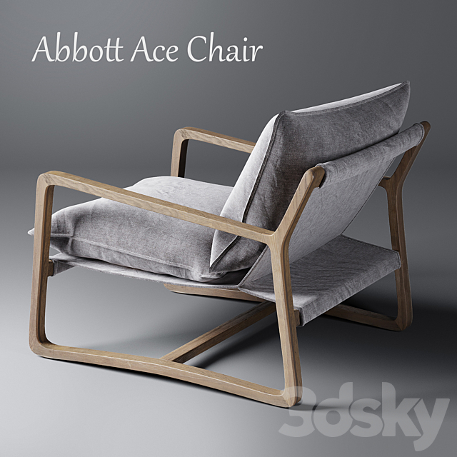 Abbott Ace Chair 3DSMax File - thumbnail 2