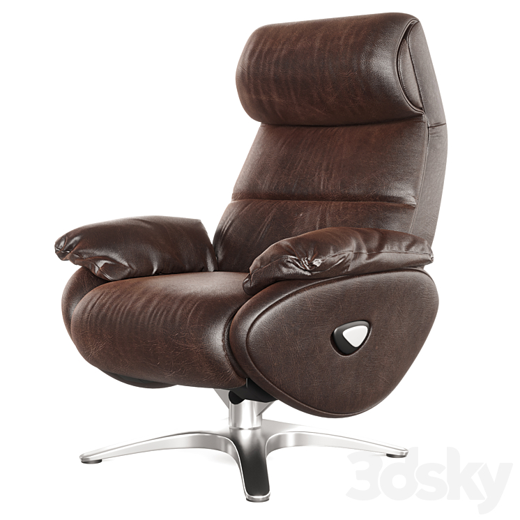 Adler Massage Chair 3DS Max Model - thumbnail 3