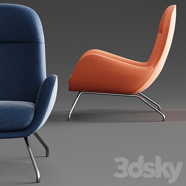 Albi chair 3DSMax File - thumbnail 2