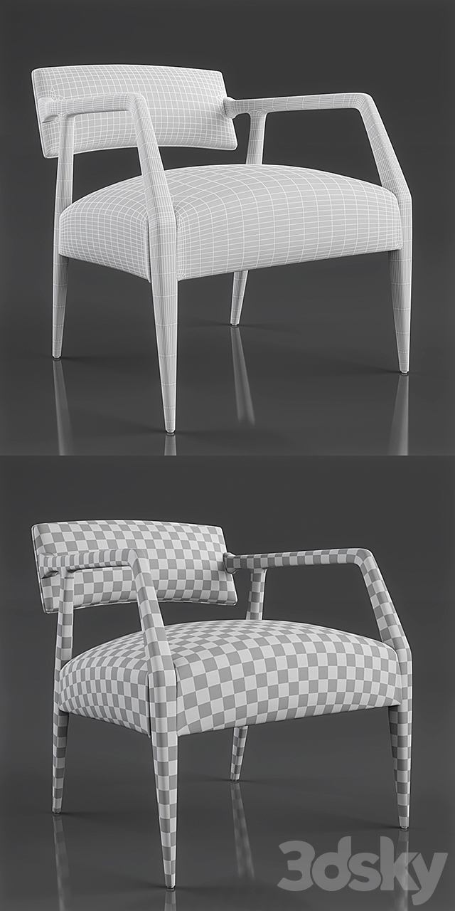 Alistair Occasional Chair 3DSMax File - thumbnail 3