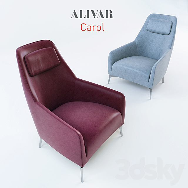 Alivar Carol 3DS Max Model - thumbnail 1