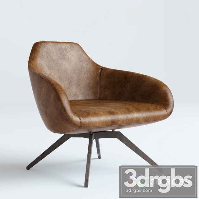 Alma Design X Big Armchair 3dsmax Download - thumbnail 1