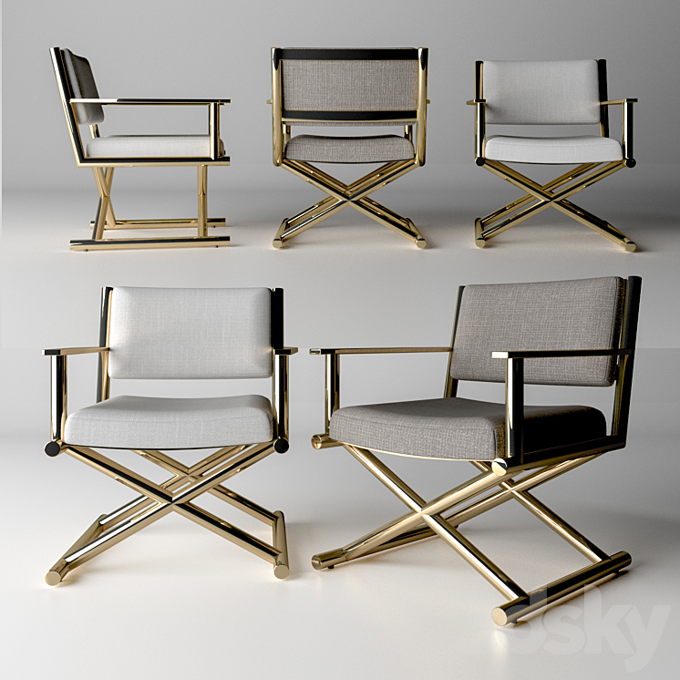 ALTMAN CHAIR 3DS Max Model - thumbnail 1